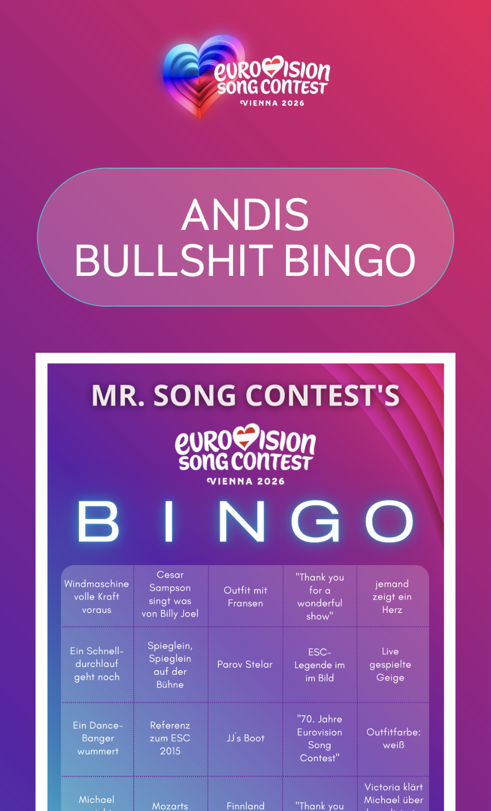 Zum Bullshit Bingo