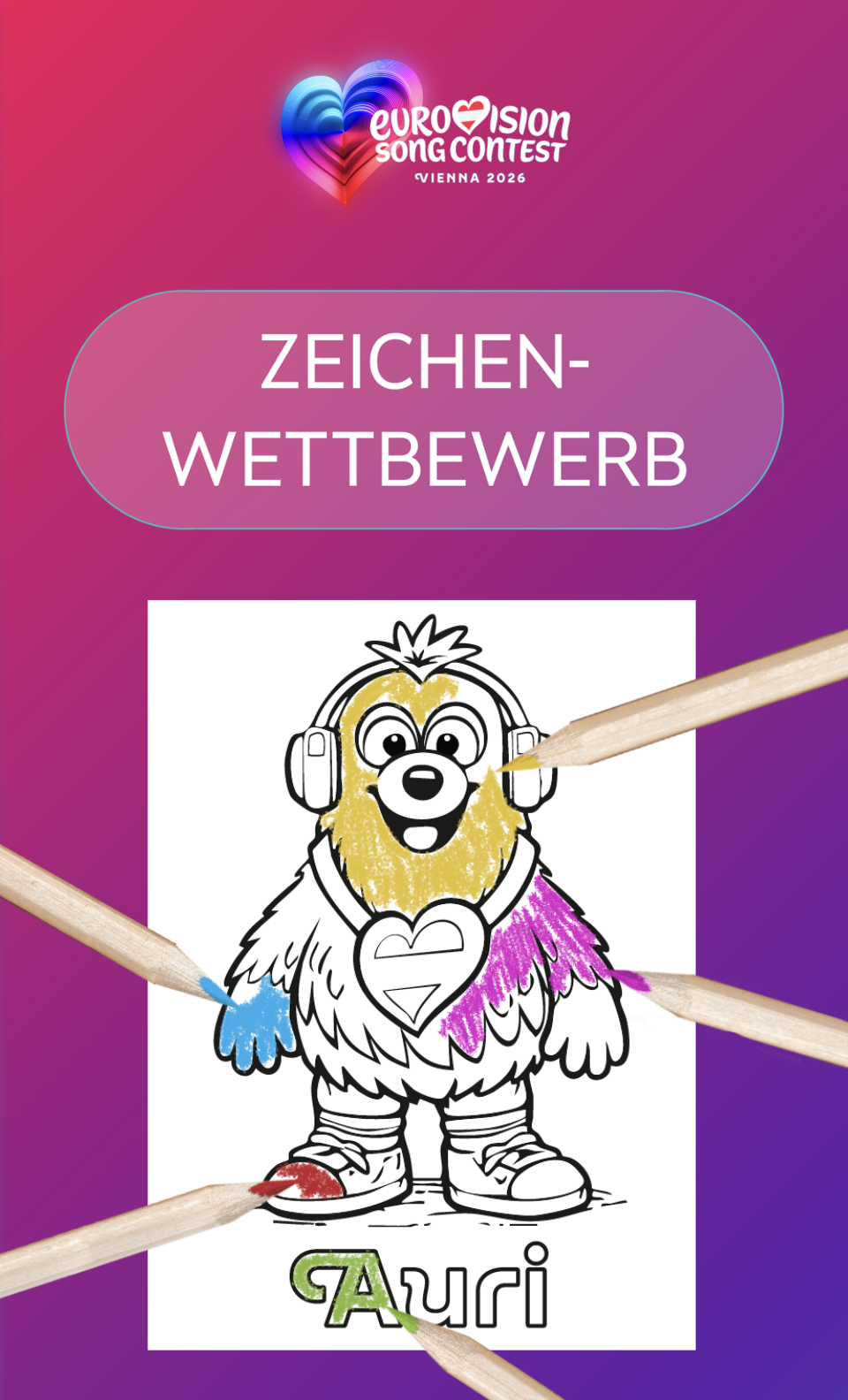 Zum Zeichenwettbewerb