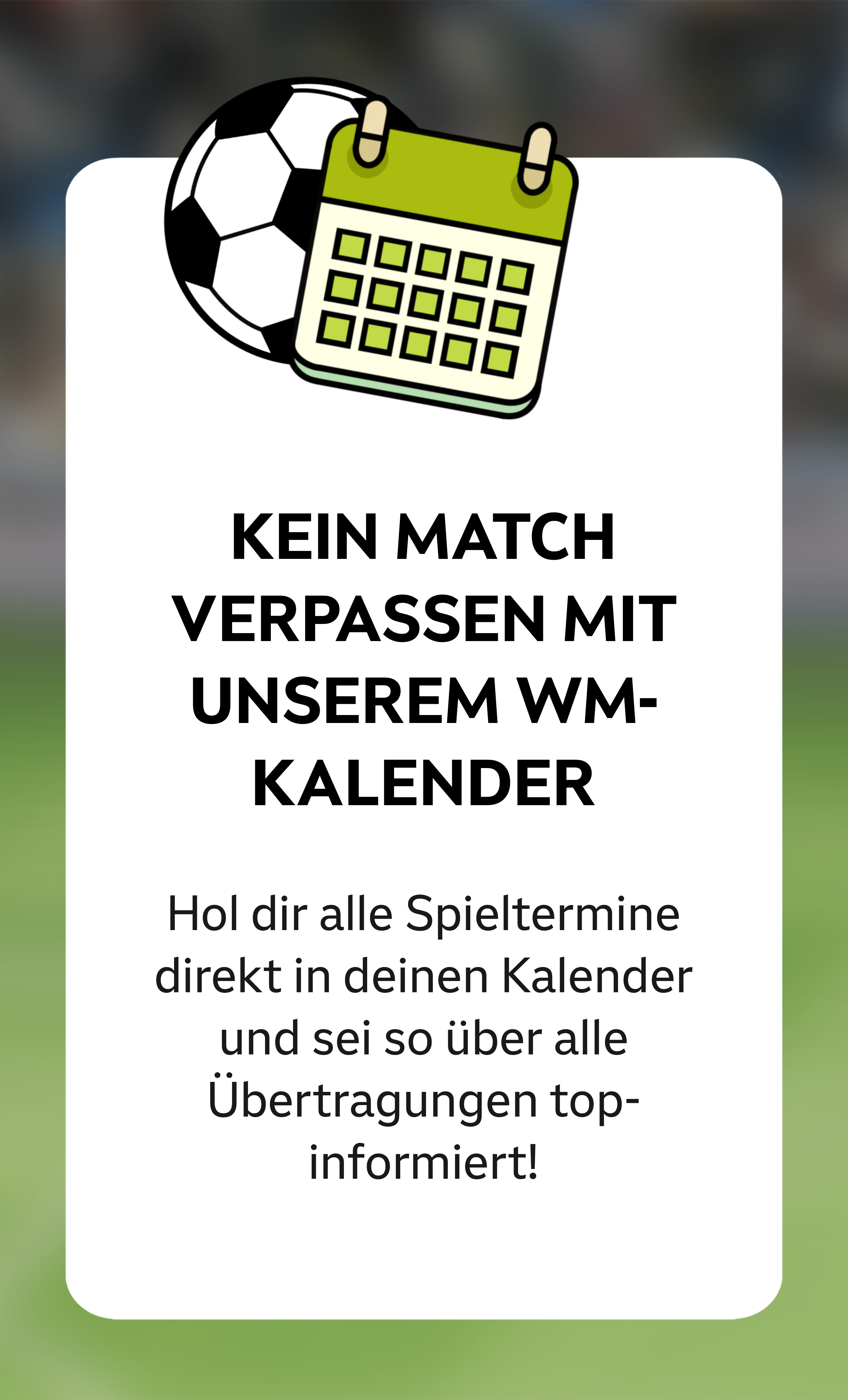 Zum WM-Kalender
