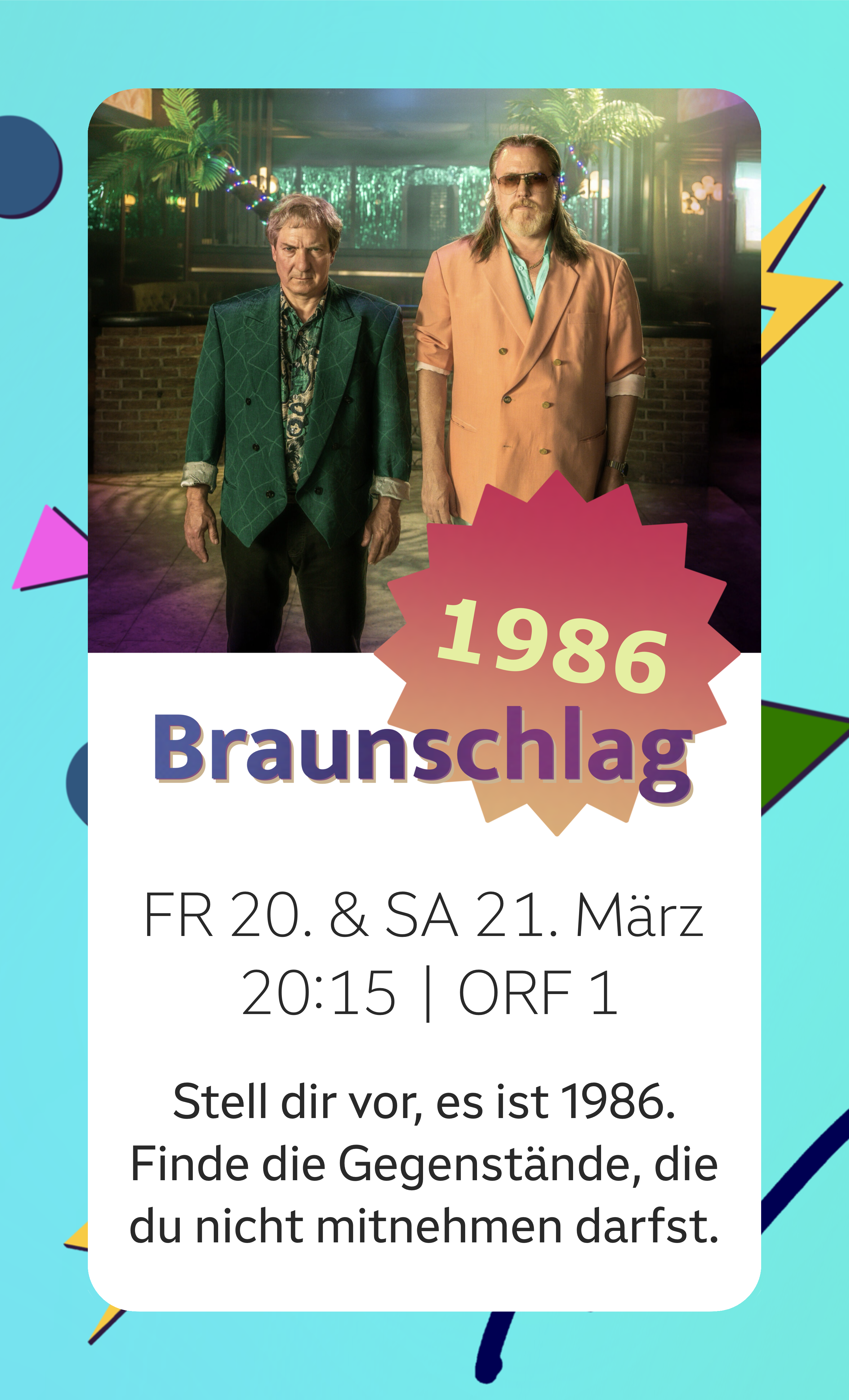 Zur Aktion 'Braunschlag 1986'