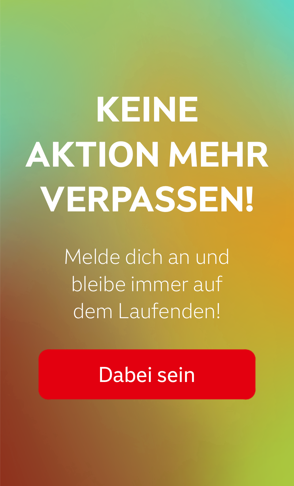 Anmeldung Newsletter