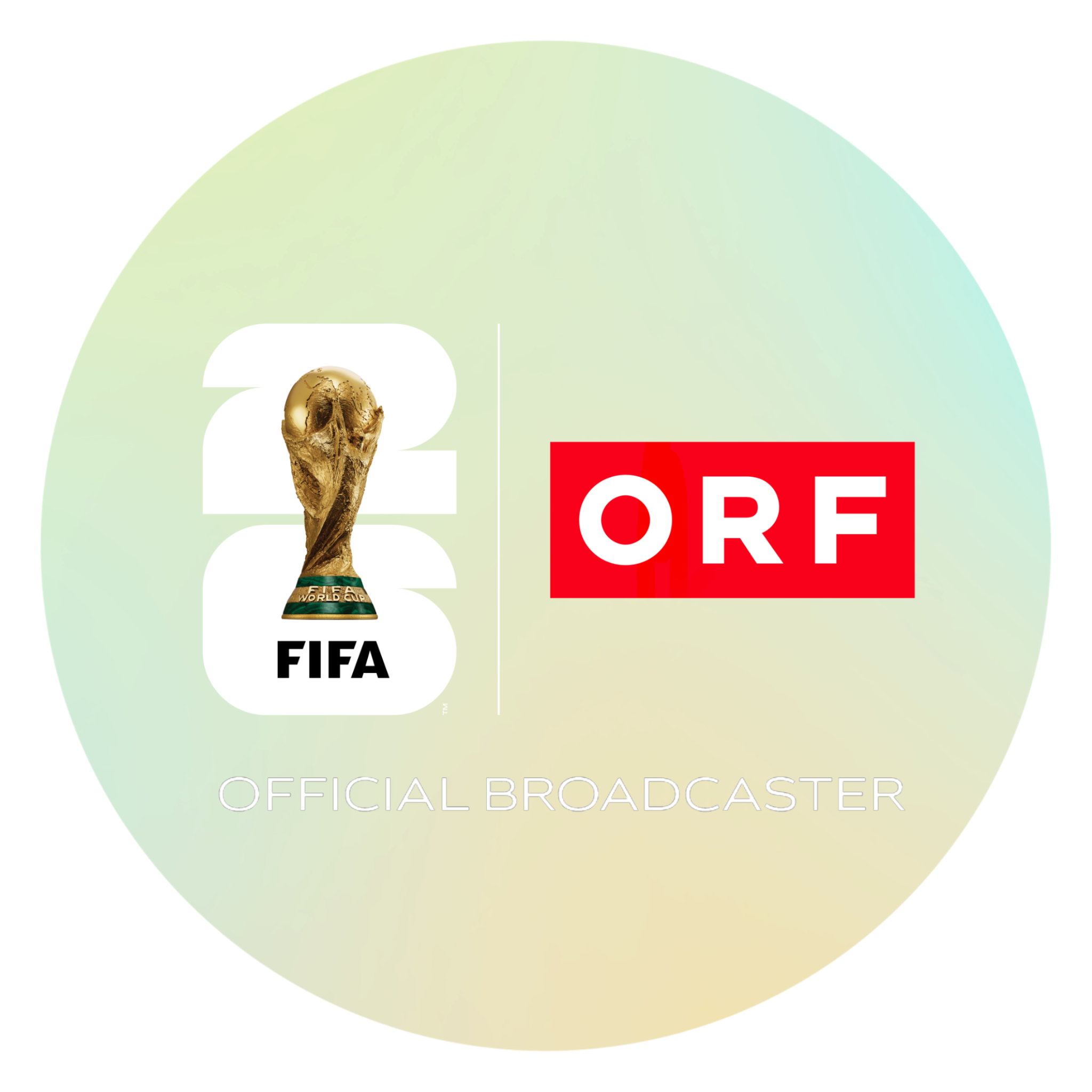 Logo ORF und FIFA Weltmeisterschaft